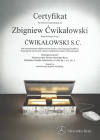 Certyfikat częcci